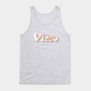 Retro Rainbow Virgo Tank Top